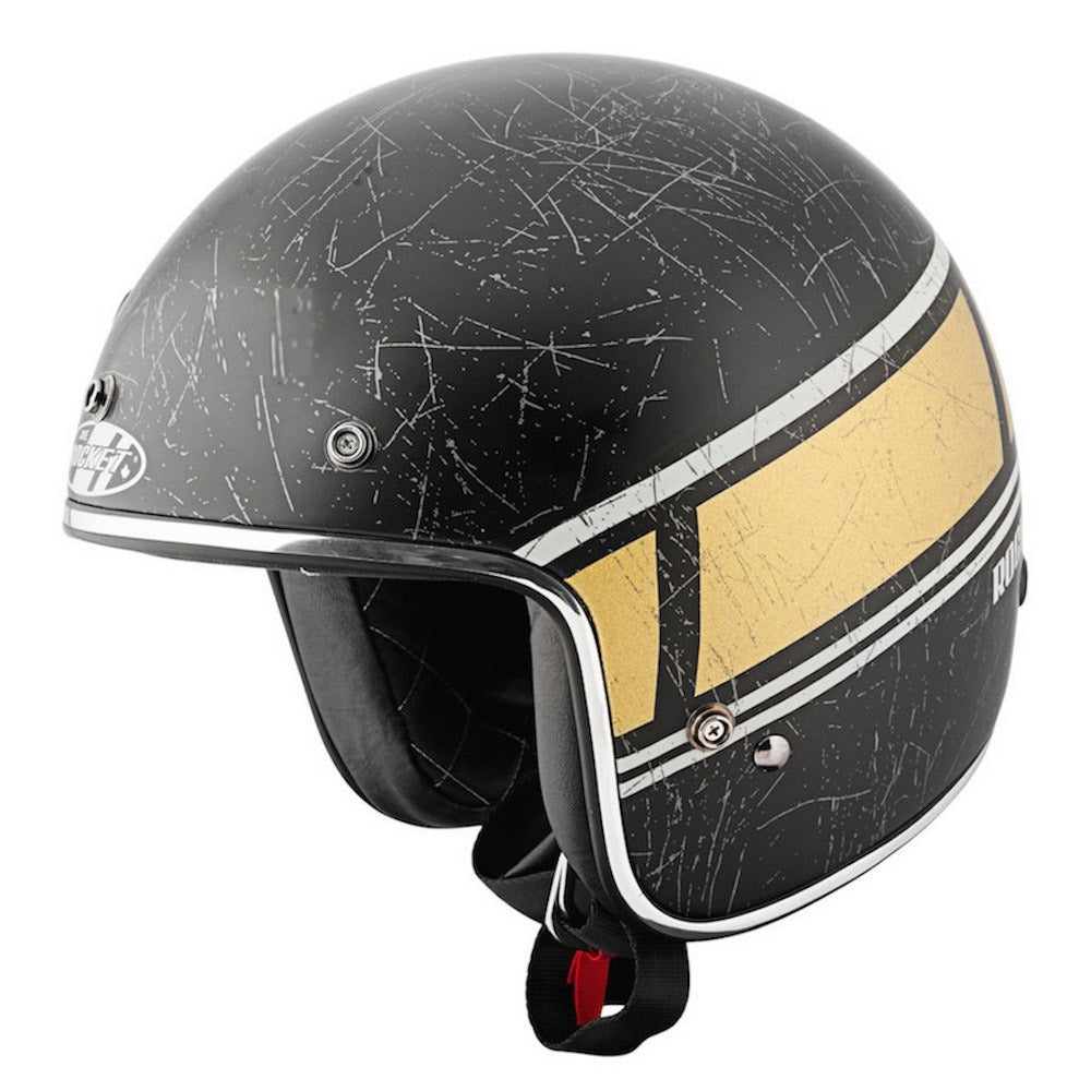 Casco Abierto 3 4 Joe Rocket RKT 600 Strobe