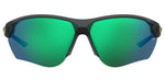 Lentes Under Armour UA Compete/F 63M Gris Crystal / Verde