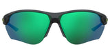 Lentes Under Armour UA Compete/F 63M Gris Crystal / Verde