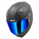 Casco Integral Joe Rocket RKT 105 Solid Negro Mate Mica Azul