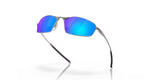 Oakley Whisker Satin Chrome / Prizm Sapphire Polarized OO4141-04