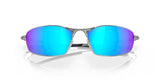 Oakley Whisker Satin Chrome / Prizm Sapphire Polarized OO4141-04