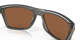 Oakley Leffingwell Matte Grey Smoke / Prizm Tungsten OO9100-02