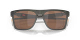 Oakley Leffingwell Matte Grey Smoke / Prizm Tungsten OO9100-02