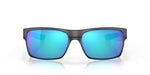 Oakley Two Face Matte Black - Prizm Sapphire Polarized OO9189-46