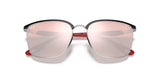 Ray-Ban Ferrari RB 3673M F060H2 56 Black - Silver / Silver Polarized