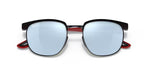 Ray-Ban Ferrari RB3698M F04130 53 Polished Black / Silver Mirror