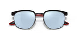 Ray-Ban Ferrari RB3698M F04130 53 Polished Black / Silver Mirror