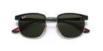 Ray-Ban Ferrari RB 3698M F07331 53 Gunmetal Black / Green Classic