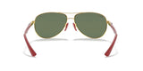 Ray-Ban Ferrari RB 8313M F00871 61 Gold / Green Classic