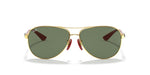 Ray-Ban Ferrari RB 8313M F00871 61 Gold / Green Classic