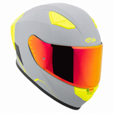 Casco Integral Joe Rocket RKT 105 ION Gris Mate Mica Roja