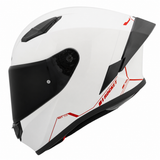 Casco Integral Joe Rocket RKT 105 ION Blanco Brillante Mica Humo