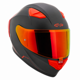 Casco Integral Joe Rocket RKT 105 ION Negro Mate Mica Roja