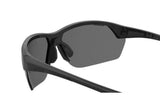 Lentes Under Armour UA Compete 807 Negro / Gris Polarizado