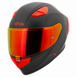 Casco Integral Joe Rocket RKT 105 ION Negro Mate Mica Roja