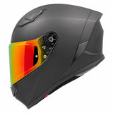 Casco Integral Joe Rocket RKT 105 Solid Negro Mate Mica Roja