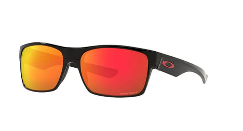 Oakley Two Face Polished Black - Prizm Ruby OO9189-47