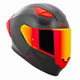 Casco Integral Joe Rocket RKT 105 ION Negro Brillante Mica Roja