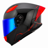 Casco Integral Joe Rocket RKT 105 ION Negro Brillante Mica Azul
