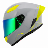 Casco Integral Joe Rocket RKT 105 ION Gris Brillante Mica Verde