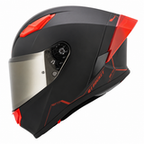 Casco Integral Joe Rocket RKT 105 ION Negro Mate Mica Plata
