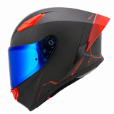 Casco Integral Joe Rocket RKT 105 ION Negro Mate Mica Azul