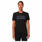 Camiseta / Playera Oakley WMNS Factory Pilot Tee Blackout  FOA500390-02E