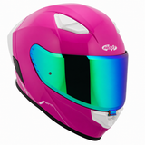 Casco Integral Joe Rocket RKT 105 ION Rosa Brillante Mujer Mica Verde