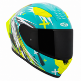 Casco Integral Joe Rocket RKT 105 Rapid Verde HiVis Mica Humo