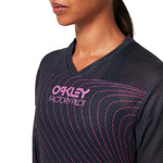 Camiseta / Playera Oakley WMNS Factory Pilot RC LS Jersey Fathom Mujer FOA500385-6AC