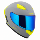 Casco Integral Joe Rocket RKT 105 ION Gris Mate Mica Azul