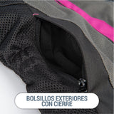 Chamarra Joe Rocket Stratos Mesh Vault Web Rosa Mujer