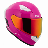 Casco Integral Joe Rocket RKT 105 ION Rosa Brillante Mujer Mica Roja