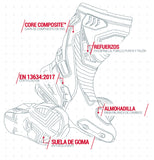 Botas De Carreras Joe Rocket Speedmaster 2.0 Race Boot