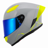 Casco Integral Joe Rocket RKT 105 ION Gris Brillante Mica Azul