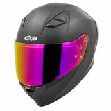 Casco Integral Joe Rocket RKT 105 Solid Negro Mate Mica Rosa