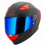 Casco Integral Joe Rocket RKT 105 ION Negro Mate Mica Azul