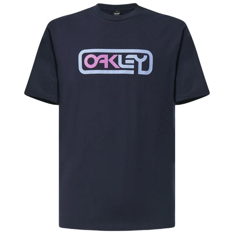 Camiseta / Playera Oakley Locked In B1B Tee Fathom / Lilac FOA403684-9RP