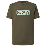 Camiseta / Playera Oakley Locked In B1B Tee New Dark Brush FOA403684-9S2