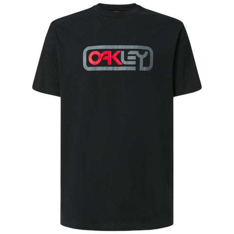 Camiseta / Playera Oakley Locked In B1B Tee Black / Grey FOA403684-012