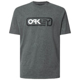 Camiseta / Playera Oakley Locked In B1B Tee Athletic Heather / Black FOA403684-9DN