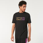 Camiseta / Playera Oakley Gradient Lines B1B RC Tee Blackout / Green FOA403730-9QY