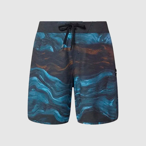 Traje de Baño Oakley Marble Swirl 19” Boardshort StoneWash Blue Magma FOA404306-9TY