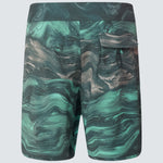 Traje de Baño Oakley Marble Swirl 19” Boardshort Mint Green Magma FOA404306-9TT