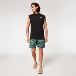 Traje de Baño Oakley Marble Swirl 19” Boardshort Mint Green Magma FOA404306-9TT