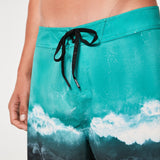 Traje de Baño Oakley Whitewash 20” Boardshort Mint Green Wave FOA404308-9TU