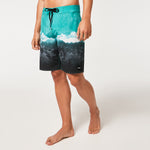 Traje de Baño Oakley Whitewash 20” Boardshort Mint Green Wave FOA404308-9TU
