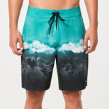 Traje de Baño Oakley Whitewash 20” Boardshort Mint Green Wave FOA404308-9TU