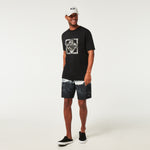 Traje de Baño Oakley Whitewash 20” Boardshort Uniform Gray Wave FOA404308-9U2